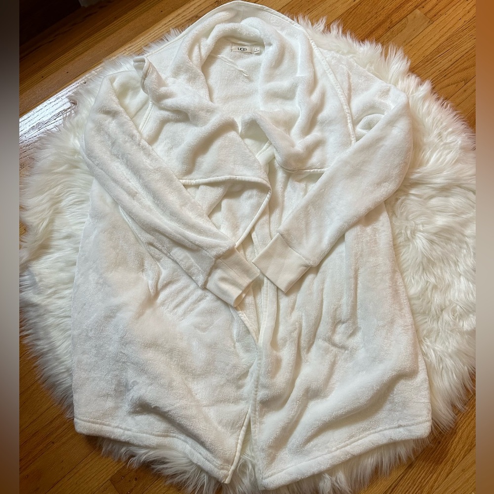 ugg fleece cardigan